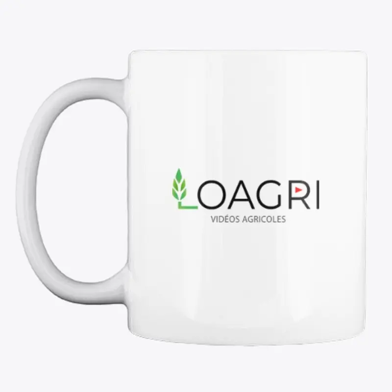 Tasse LOAGRI Blanche - Logo Noir ! ☕