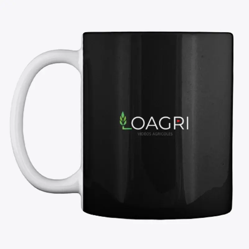 Tasse LOAGRI Noire - Logo Blanc ! ☕